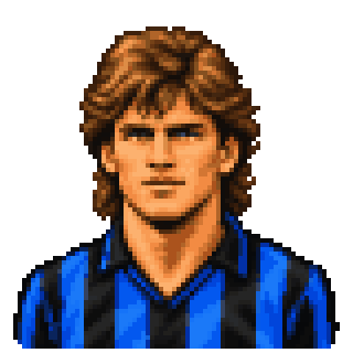 Pixel art portrait of Aldo Serena