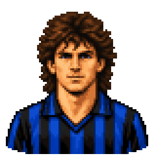 Pixel art portrait of Alessandro Bianchi