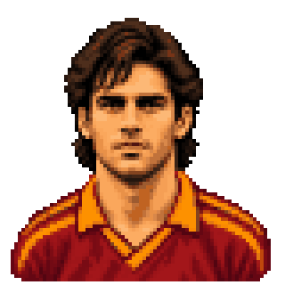 Pixel art portrait of Amedeo Carboni