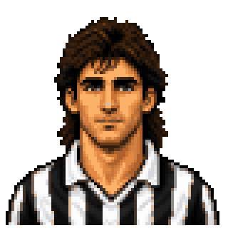 Pixel art portrait of Angelo Alessio