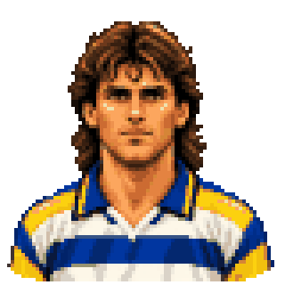 Pixel art portrait of Apolloni