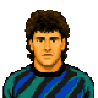 Pixel art portrait of Astutillo Malgioglio