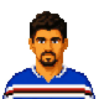 Pixel art portrait of BARRETO Edgar Osval.