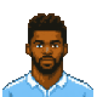 Pixel art portrait of Bastos