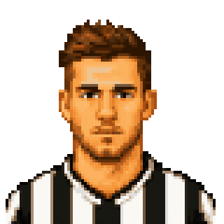 Pixel art portrait of BUBNJIC Igor