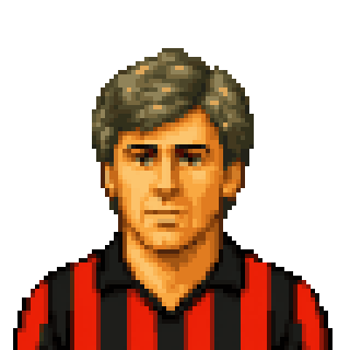 Pixel art portrait of Carlo Ancelotti