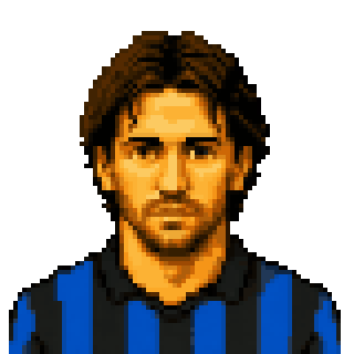Pixel art portrait of COCO Francesco