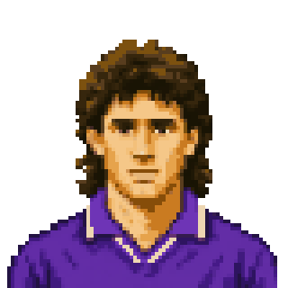 Pixel art portrait of Daniele Carnasciali