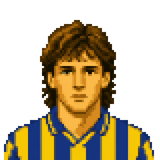 Pixel art portrait of Daniele Zoratto