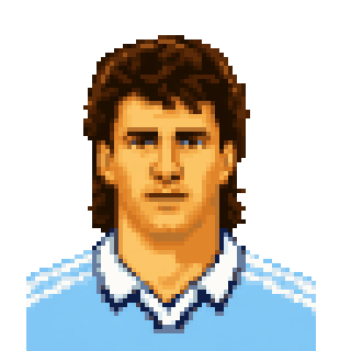 Pixel art portrait of Dario Marcolin
