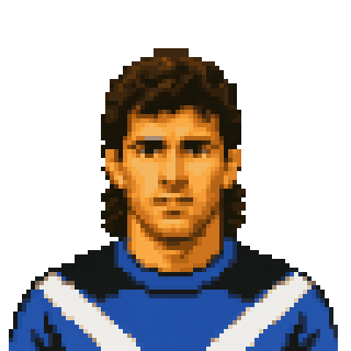 Pixel art portrait of Davide Micillo
