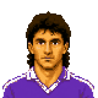 Pixel art portrait of Davide Pellegrini