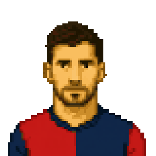 Pixel art portrait of DE MAIO Sebastian