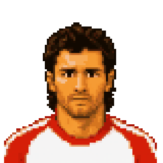Pixel art portrait of DE ROSA Gaetano