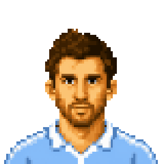 Pixel art portrait of DIAS Andre