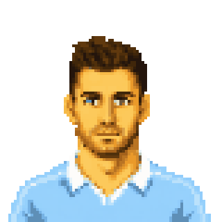 Pixel art portrait of DJORDJEVIC Filip