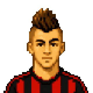 Pixel art portrait of EL SHAARAWY Stephan
