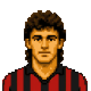 Pixel art portrait of Enzo Gambaro