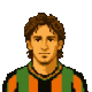Pixel art portrait of Fabian Natale Valtolina