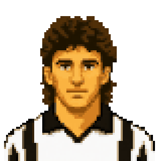Pixel art portrait of Fabio Calcaterra