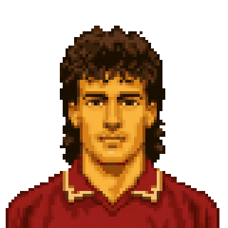 Pixel art portrait of Fabrizio Lorieri