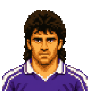 Pixel art portrait of Francesco Baiano