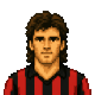 Pixel art portrait of Galli