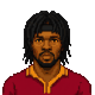 Pixel art portrait of Gervinho