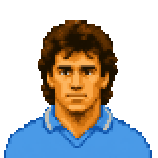 Pixel art portrait of Giancarlo Corradini