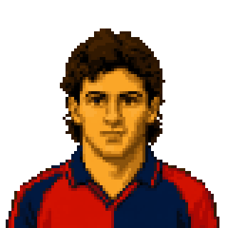 Pixel art portrait of Gianluca Festa