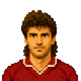 Pixel art portrait of Giorgio Bresciani