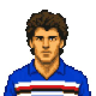 Pixel art portrait of Giuseppe Dossena