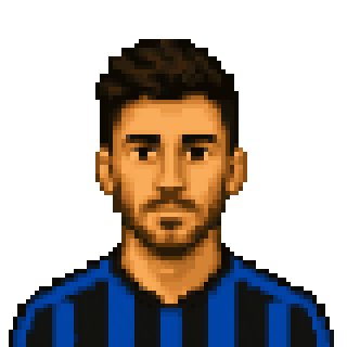 Pixel art portrait of GRASSI Alberto