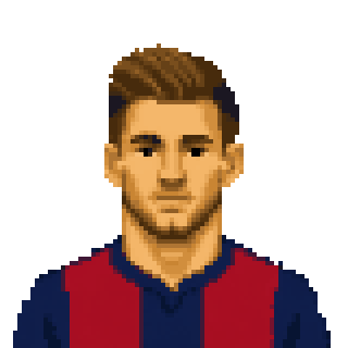 Pixel art portrait of HELANDER Filip