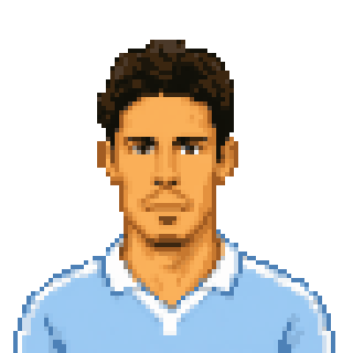 Pixel art portrait of Hernanes