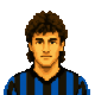 Pixel art portrait of Luigino Pasciullo