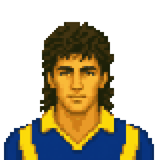 Pixel art portrait of Magrin