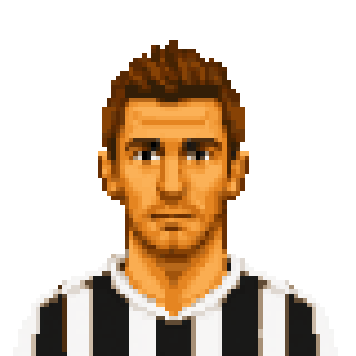 Pixel art portrait of MANDZUKIC Mario