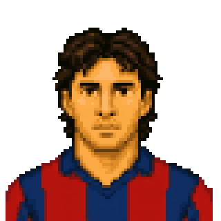 Pixel art portrait of Mangone