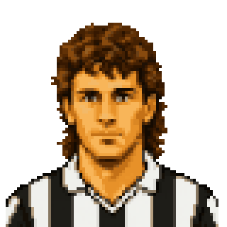 Pixel art portrait of Marco Branca