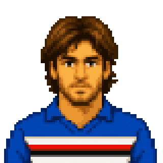 Pixel art portrait of Marco Franceschetti