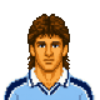 Pixel art portrait of Marco Piovanelli