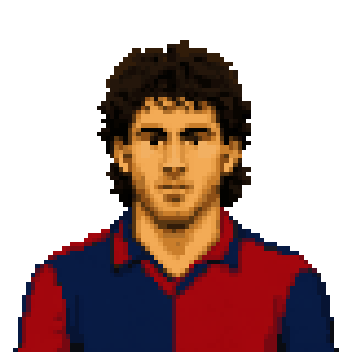 Pixel art portrait of Marco Sanna