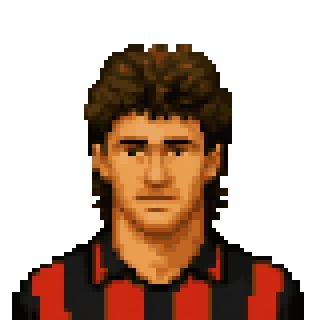 Pixel art portrait of Marco Simone