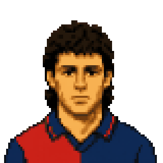 Pixel art portrait of Mario Ielpo