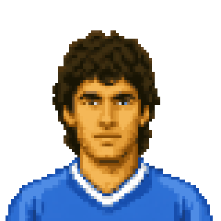 Pixel art portrait of Massimo Agostini