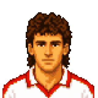 Pixel art portrait of Massimo Brambati