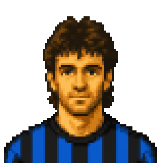 Pixel art portrait of Massimo Ciocci