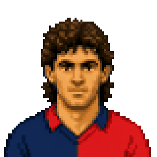 Pixel art portrait of Matteo Villa