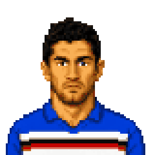 Pixel art portrait of MESBAH Djamel